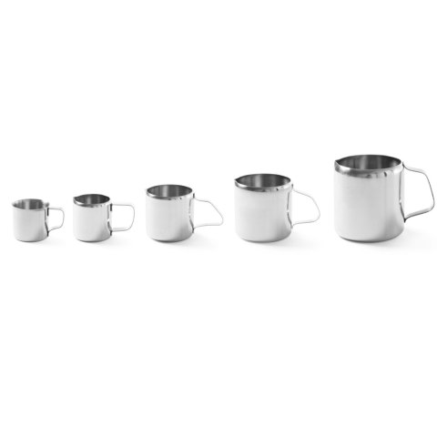 Dzbanek kubek do śmietanki mleka do kawy stalowy nierdzewny 30ml - Hendi 450109