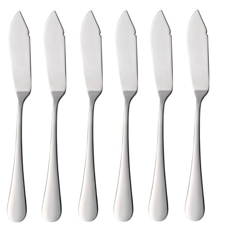 Nóż do ryb sztućce "BLUES" zestaw 6szt. - Hendi 768112