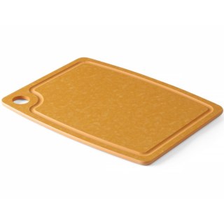 Deska do krojenia z włókna drzewnego 440 x 325 mm - brązowa