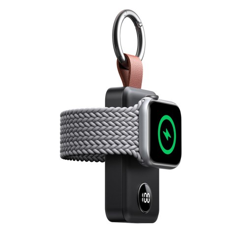 Powerbank kieszonkowy brelok 2000mAh 3W do Apple Watch czarny