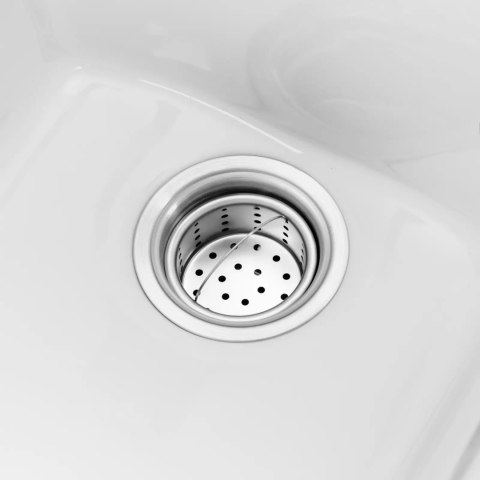 Konsola konsoleta fryzjerska barberska z myjką i lustrem 167 x 45 x 200 cm