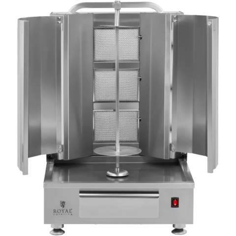 Opiekacz grill do kebaba gyrosa gazowy do 40 kg mięsa 12 kW
