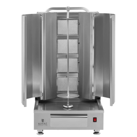 Opiekacz grill do kebaba gyrosa gazowy do 60 kg mięsa 16 kW