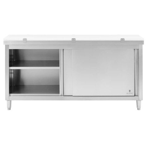Szafka gastronomiczna wolnostojąca z deską do krojenia STAL 180 x 60 cm