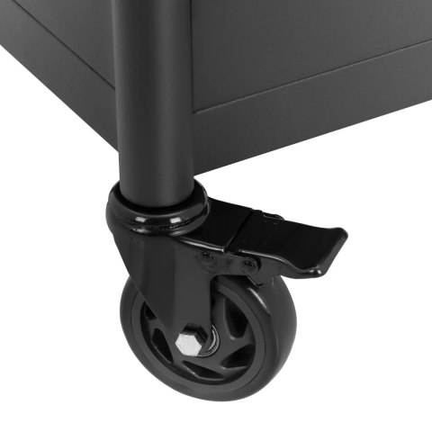 Wózek asystor stacja robocza do tatuażu 4 gniazda 2 x USB