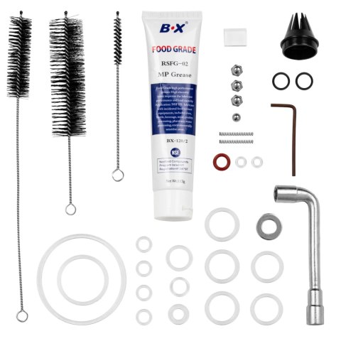 Maszyna do bitej śmietany samoczyszcząca z dotykowym ekranem LED 2.2 l