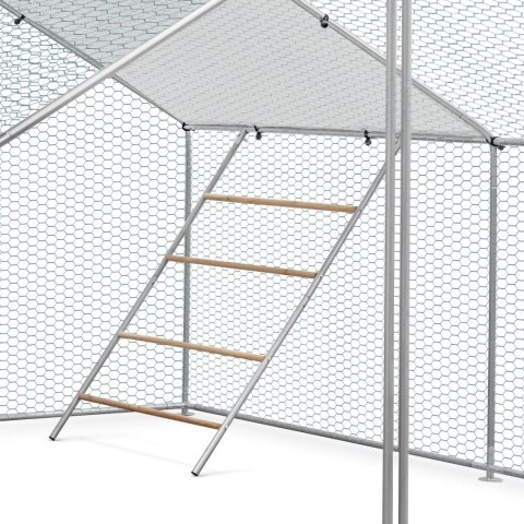 Grzęda drabina dla kur do kurnika 4 stopnie 105 x 143.5 cm