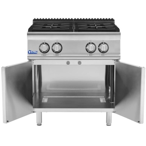 Kuchenka gazowa 4 palnikowa z szafką propan / LPG / gaz ziemny 14.3 kW