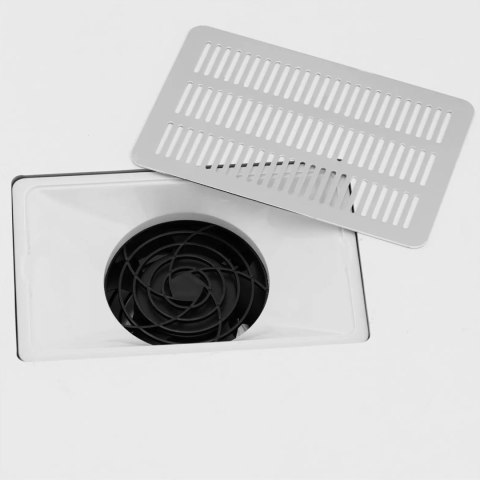 Biurko kosmetyczne do manicure z pochłaniaczem 8 szuflad 119 x 45 x 77 cm