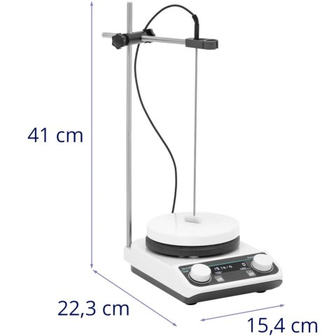 Mieszadło magnetyczne laboratoryjne z podgrzewaniem 2 l 1500 obr./min