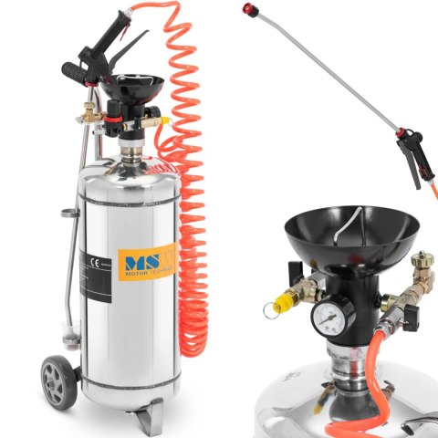 Pianownica wytwornica piany pneumatyczna z wężem na kołach 10 m 24 l