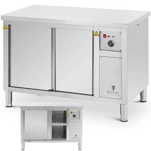 Szafa grzewcza podgrzewacz do talerzy 30-80 C 120 x 70 x 85 cm 2.4kW