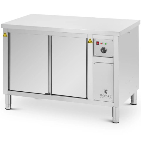 Szafa grzewcza podgrzewacz do talerzy 30-80 C 120 x 70 x 85 cm 2.4kW