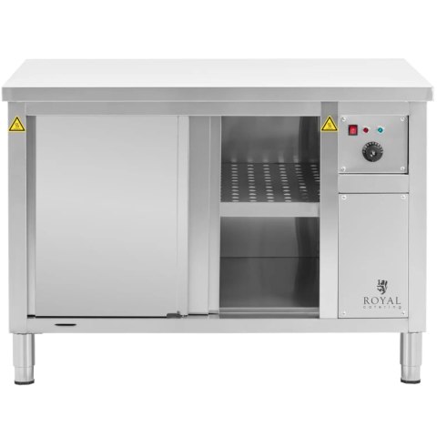 Szafa grzewcza podgrzewacz do talerzy 30-80 C 120 x 70 x 85 cm 2.4kW