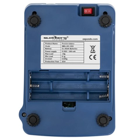 Waga laboratoryjna precyzyjna z osłoną 0.1-120 g / 0.005 g