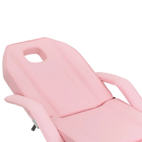 Fotel kosmetyczny do tatuażu masażu spa CAPUA - różowy