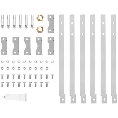Kolektor słoneczny rurowy na stelażu 250-300 l 30 rur 6 bar