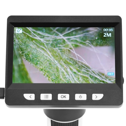 Mikroskop cyfrowy z oświetleniem kamerą 2 MP 4.3 TFT 1000x