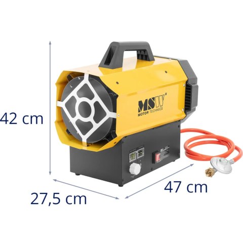 Nagrzewnica dmuchawa gazowa budowlana do 310 m2 40 kW