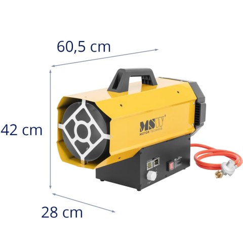 Nagrzewnica dmuchawa gazowa budowlana do 510 m2 60 kW