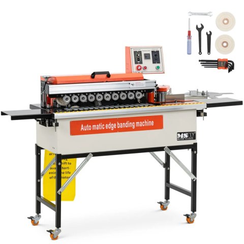 Okleiniarka do krawędzi mebli drewna forniru PCV ABS 0.3-3 mm 7m/min 2115 W