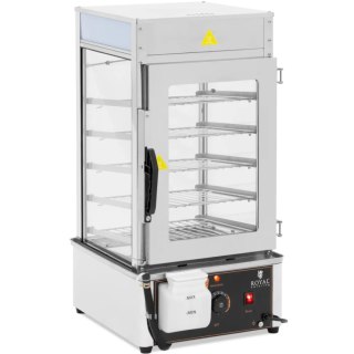 Parowar parowiec do pierogów 5 rusztów 30-110C 37 l 1250 W