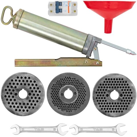 Peleciarka prasa do produkcji pelletu trocin paszy śr. 120 mm 100 kg/h 2200 W