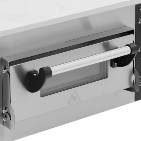 Piec do pizzy elektryczny z kamieniem szamotowym na 1 pizzę śr. 35 cm 2000 W