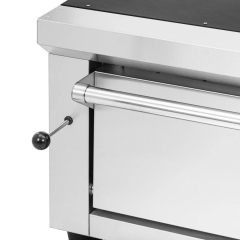 Piec do pizzy elektryczny z szamotem na 6 pizz śr. 33 cm 400 V 6600 W