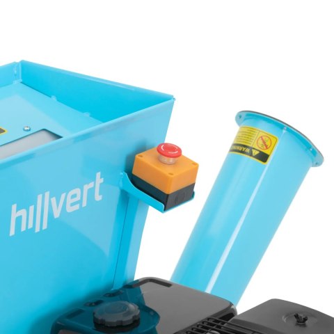 Rozdrabniacz rębak spalinowy do gałęzi krzewów 2 leje wrzutowe śr. 89 mm 15 KM