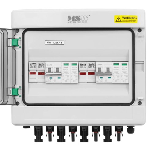 Skrzynka przyłączeniowa PV do fotowoltaiki typ 2 2 wejścia 2 wyjścia 1000 V IP65