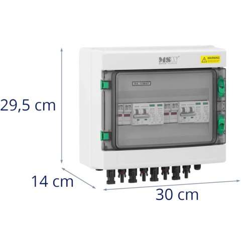 Skrzynka przyłączeniowa PV do fotowoltaiki typ 2 2 wejścia 2 wyjścia 1000 V IP65