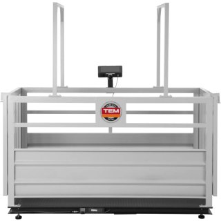 Waga inwentarzowa klatka dla zwierząt kalibrowana LCD 1500 kg / 500 g