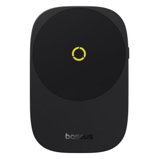 3w1 Wentylator do chłodzenia smartfona ładowarka indukcyjna 15W i podstawka - czarny