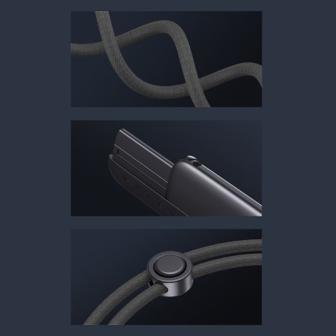 Etui wodoodporne na telefon 7.2'' AquaGlide IPX8 z systemem Slide Lock - czarne