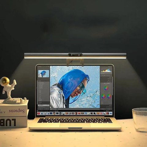 Lampka LED na monitor Silver Monkey Lightbar LB200 2800K-5500K + pilot - czarna