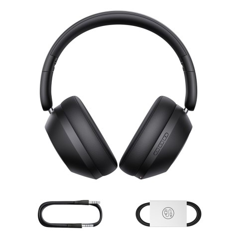 Słuchawki bezprzewodowe nauszne Bass 30 Max Bluetooth 5.3 - czarne