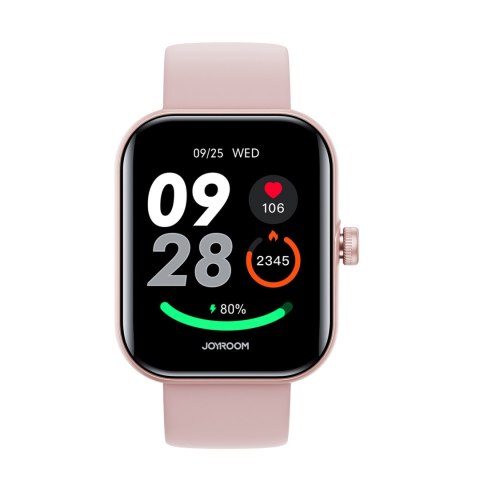 Smartwatch Fit-Life JR-FT5 Plus z funkcją odbierania połączeń - różowy