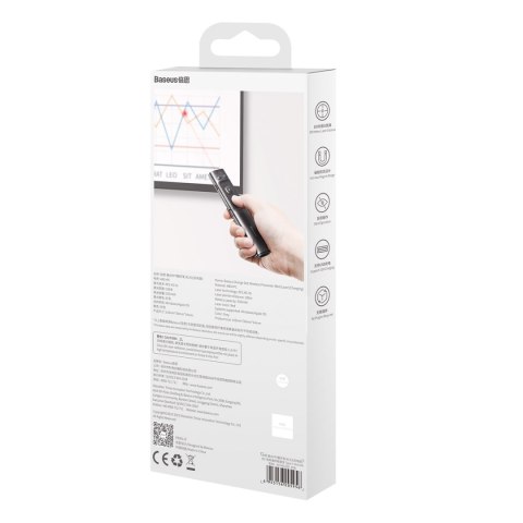 Wskaźnik laserowy Orange Dot bezprzewodowy do prezentacji - szary