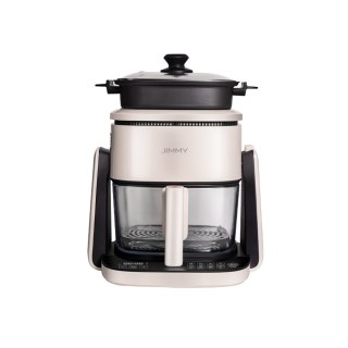 2w1 Frytkownica beztłuszczowa garnek i patelnia JIMMY AF3 Air Fryer - beżowy czarny