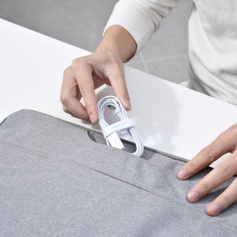 3w1 Kabel przewód Superior Series USB-A - USB-C / Lightning / micro USB 3.5A 1m - biały