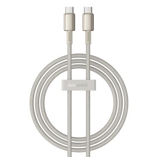 Kabel przewód Tungsten Gold USB-C - USB-C 100W 1m - złoty