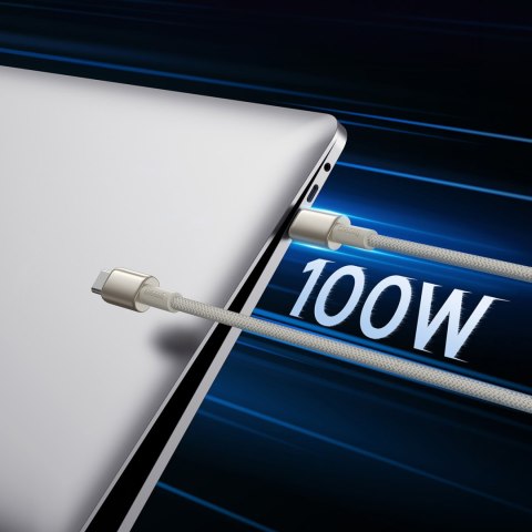 Kabel przewód Tungsten Gold USB-C - USB-C 100W 1m - złoty