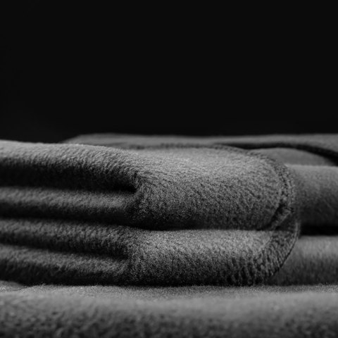 Koszulka kolarska rowerowa z długim rękawem ciepła jesień/zima XL - czarna