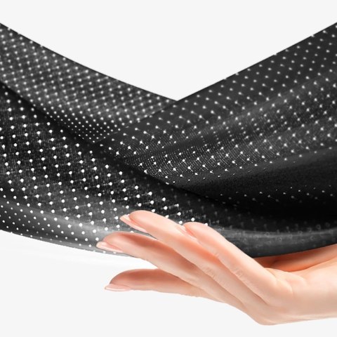 Koszulka rowerowa rozpinana z krótkim rękawem L - czarna