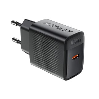 Ładowarka sieciowa A104 GaN USB-C PD SFC 25W - czarna