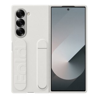 Etui Samsung Silicone Case na Galaxy Z Fold 6 - białe