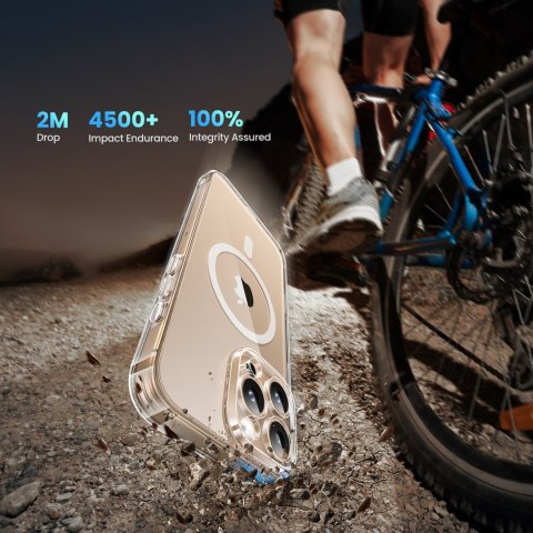 Etui case Classy Clear Magnetic na iPhone 16 Pro - przezroczyste