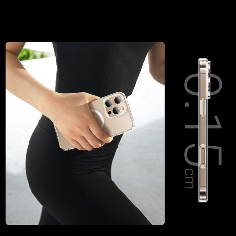 Etui case Classy Clear Magnetic na iPhone 16 Pro - przezroczyste