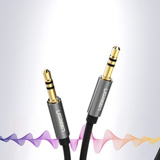 Kabel przewód audio AV119 mini jack 3.5mm 5m - czarny
